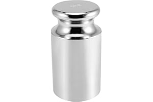 JEUIHAU 5000 Gram Calibration Weight, Chrome Finish 5 Kg Calibration Weight, Calibration Weights for Digital Scale 5000 g, Gram Scale Balance, Jewelry Scale