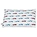 Clevamama Replacement Pram Pillow Cover (Breathable, Cotton, Blue)