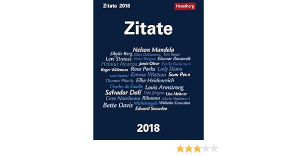 Zitate Kalender 2018 Amazonde Berthold Budde Bücher