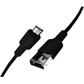 REMORAX Coral Micro USB Hızlı Şarj Kablosu (Siyah + Siyah U&ccedil;) (150 CM)