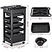 tinxs Salon Hairdresser Barber Beauty Storage Trolley Hair Drawers Roller Cart Spa NEW