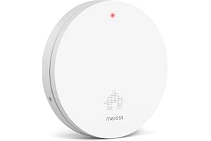 Détecteur de Fumée Mini avec Pile de 10 Ans, Détecteur de Fumée Certifié en 14604 avec Bouton de Test, Alarme Incendie avec Capteur Photoélectrique, Fonction de Nuit et Autotest (1)