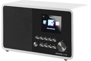 Imperial 22-322-00 i110 Internetradio (TFT-färgskärm, WLAN, linjout, strömförsörjning)