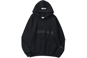 NQYIOS Men's and Women's Letter Fleece Sweater Hoodie Unisex Hip-Hop Pullover Warm and Comfortable Fashion Sweater Casual Drawstring Hoody Top Comfy Cozy Hooded Sweatshirt for Casual Work Wear