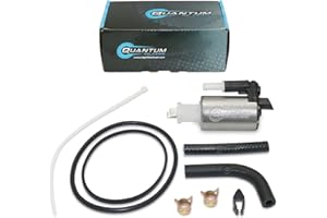 HFP QFS External Inline Fuel Pump, compatible with Yam FZR600R YZF600R YZF750R 1994-1998 Motorcycle