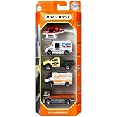 Matchbox Metal Beşli Araba Seti CITY ADVENTURE II C1817-GVY43