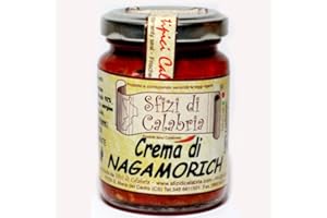 SFIZIDICALABRIA.COM PRODOTTI TIPICI CALABRESI Crema di Peperoncino Piccante Naga Morich 90gr Piccantissimo Estremo Da Guinness dei Primati Mondiali