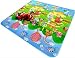 FASTCE Large 180x120cm Baby Care Play Mat Crawl Mats Carpet (180x120cm, Animals)