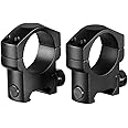 HOUSON 2PCS Scope Mount Picatinny, Picatinny Rail Weaver Adapter Mounting Rail Weaver Rail Rail Mount Base for 30 mm Rifle Scope Airsoft MH3103
