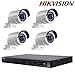 Produktbild Hikvision CCTV Camera System 4CH 4POE NVR DS-7604NI-E1/4P + 4MP IP Camera DS-2CD2042WD-I + Seagate 2TB HDD (4 Channel + 4 Camera)