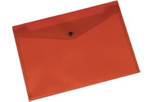 Q-Connect aktówka A4 przezroczysta czerwona