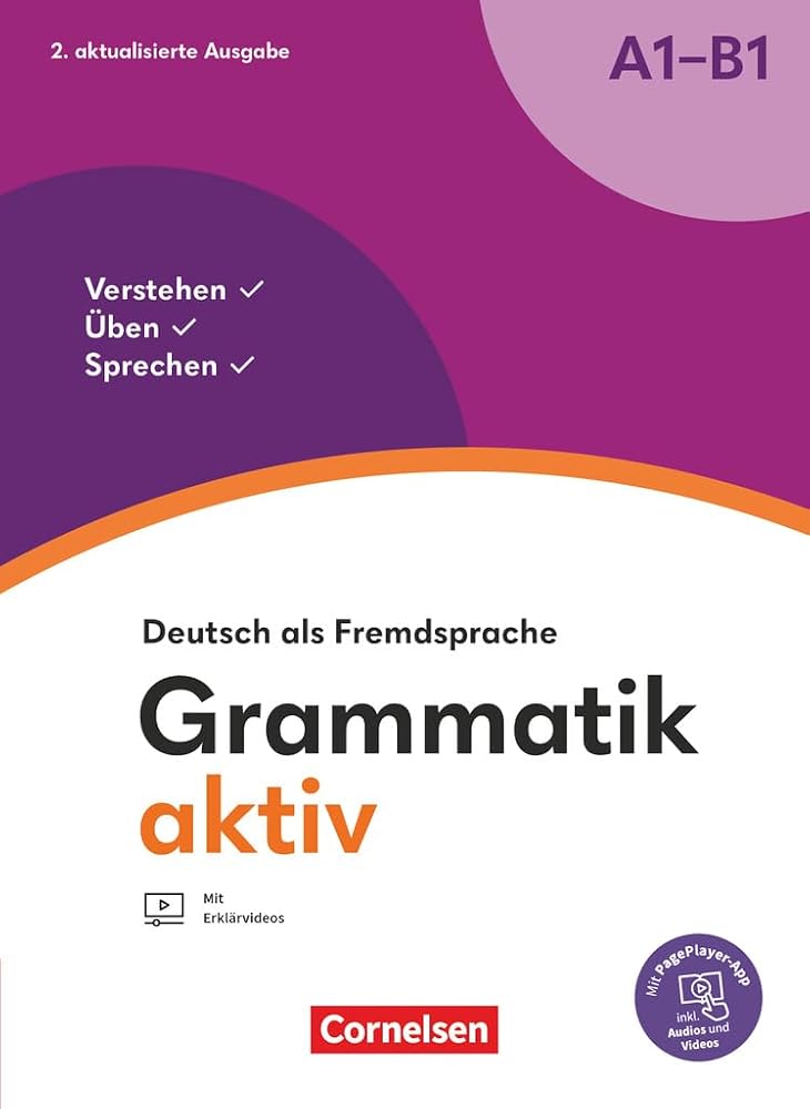 Grammatik aktiv A1/B1 Übungsgrammatik - Cornelsen