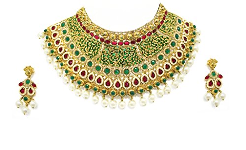 Zaveri Pearls Gorgeous Enamelling Jodha 