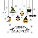 Produktbild Tinksky Halloween-Fenster-Aufkleber-Abziehbild-Fenster-Aufkleber Halloween-Dekorations-Installationssatz für Kinderzimmer-Kinderzimmer-Halloween-Stab-Party