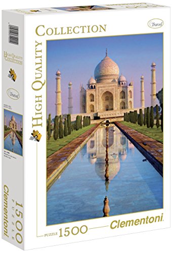 Imagen 2 de Clementoni Puzzle de 1500 piezas, High Quality, diseño Taj Mahal (319671)