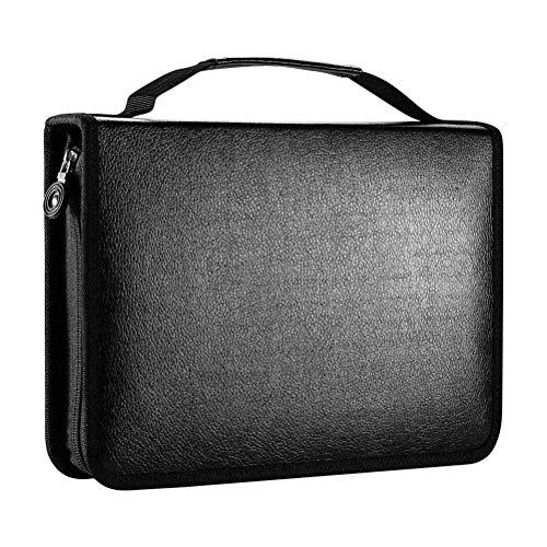 UTRO 120 ranuras PU Cuero portal  pices capacidad grande Caja de l  piz de Estudiantes bolso de la pluma Organizador bolsa de caso estacionario lapiz de color l  piz bolsa de arte dibujo para Oficina Escuela Viaje  Black 