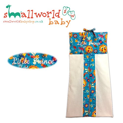 Personalised Blue Sunshine Garden Nappy Stacker