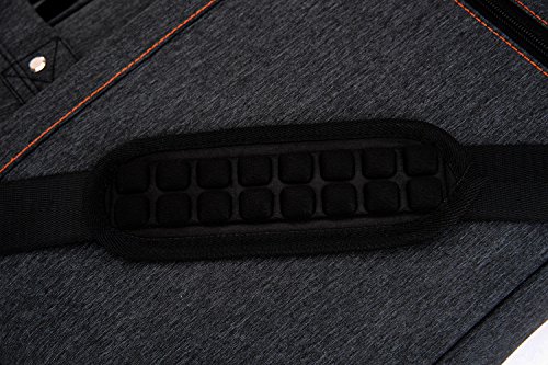 ivencase 13 – 13,3 Zoll Laptop Tasche mit Schultergurt, Hülle Tasche Aktentasche für Laptops / MacBook / Notebook Schwarz - 8