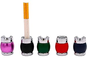 raupir Set 5x Gluttöter für Aschenbecher bunt Metall Glutkiller Glutlöscher