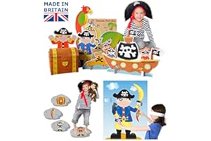Lello & Monkey Pirate Party Games For Children - Set of 3