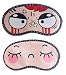 Jenna™ Angry-CloseEyeCartoon Face Sleeping Eye Mask (Pack of 2) RS.399.00