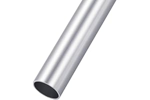 METALLIXITY 6063 Aluminium Tube (30mm OD x 27mm ID x 200mm L), Aluminium Tube Rond - pour Maison Ameublement, Machines, Bricolage Artisanat