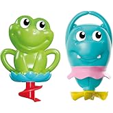 Clementoni - İlk Arkadaşlarım Banyo Oyuncağı, 6-36 Ay, Plastik, 26.3 x 8.7 x 22 cm
