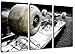 Produktbild Dark Skateboard Deck auf Wiese, Format: Dreiteiler Gesamt 120x80, Bild auf Leinwand bespannt, riesige XXL Bilder komplett und fertig gerahmt mit Keilrahmen, Kunstdruck auf Wand Bild mit Rahmen, günstiger als Gemälde oder Bild, kein Poster oder Plakat