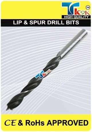 Power Tool Accessories Wood Drills Lip & Spur Drill Bits 4mm 10pk Precision ground drill bits with single centre point and twin outer cutting spurs. Centre point enables the drill bit to be positioned exactly on a pre-marked spot before drilling commences, ensuring there is no walk. For timbers and man-made woods.