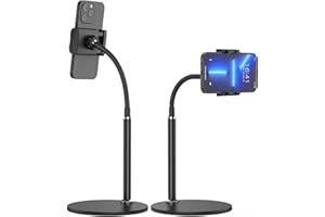 Shawe Handy Ständer Tisch, Verstellbare Handy Halterung Multi-Winkel Handyhalter für iPhone 16/15/14/13/12/11 Pro Mini, X, XR, Xs, Samsung, Huawei usw (3.5-6.5 Zoll)