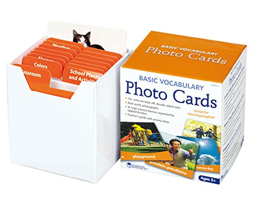 Preisvergleich Produktbild Unbekannt Photo Cards - Sprachförderung für Sprachanfänger, Englische Vokabeln Lernen, Lehrmittel, Fremdsprache