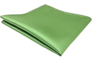 TigerTie - Fazzoletto da taschino di design in tinta unita - fazzoletto pochette fazzoletto cavallerizzo - misura 30 x 30 cm