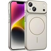 İPhone 13-14 ile Uyumlu 17 Pro G&ouml;r&uuml;n&uuml;ml&uuml; Magsafe Destekli Kablosuz Şarj &Ouml;zellikli Kamera Lens Korumalı Şık Metal G&ouml;r&uuml;n&uuml;ml&uuml; Te