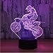 Produktbild Schlafzimmer Beleuchtungskörper Dekor Schlaf Usb Led Kinder Touch Motorrad 3D Tischlampe Cross Country Motorrad Modelling Nachtlichter