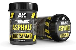 (AK8013) - AK Interactive Terrain 250ml - Asphalt 250ml