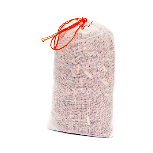 Lantelme 6110 Zedernholz Säckchen 4 Stück Set die umweltfreundliche Mottenstop – Mottenschutz Bekämpfung - 3