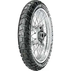 Metzeler Karoo 3 Tire - Front - 120/70R-19 , Position: Front, Rim Size: 19, Tire Application: All-Terrain, Tire Size: 120/70-19, Tire Type: Dual Sport, Load Rating: 65, Speed Rating: Q, Tire Construction: Radial 2316100