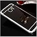 Price comparison product image Sycode Galaxy S8 Mirror Case,Galaxy S8 Soft TPU Mirror Cover,Luxury TPU Bumper Silicone Case Handy Cover Reflecting Protective Shockproof Cover Mirror Electroplating Technology Backplate Shell For Samsung Galaxy S8-Black