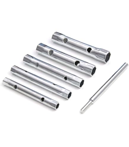 Chiave A Bussola 19x21mm In Acciaio CR-V - Mandrino Rigido Per Serraggio In Spazi Stretti - Foto 10