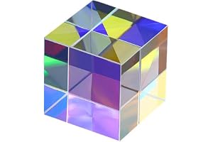 JUIYU Prismor och kalejdoskop färgprisma kombinerare splitter Dichroic K9 optiska trikroiska prismor för 20 mm vetenskapsklassrum optik kit