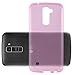 Produktbild Cadorabo Hülle für LG K10 2016 - Hülle in TRANSPARENT PINK – Handyhülle aus TPU Silikon im Ultra Slim 'AIR' Design - Silikonhülle Schutzhülle Soft Back Cover Case Bumper