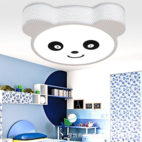Preisvergleich Produktbild Kinder- Deckenleuchte, Schlafzimmer, Bär, kreative Cartoon, Kinder LED Deckenleuchte, weißes Licht, 24 W (470 * 380 * 87)