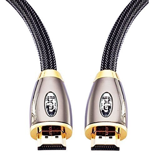 IBRA® PRO GOLD RED 10m HDMI Kabel HDMI 2.0 / 1.4a (Neuster Standard) Ultra HD 4K 3D PS4 Full HD 1080p 2160p ARC Highspeed mit Ethernet - 7