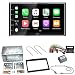 Produktbild JVC KW-M745DBT CarPlay Android Auto Digitalradio USB Autoradio Touchscreen Bluetooth Moniceiver Einbauset für Peugeot 207 307 Partner Expert