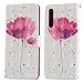 Produktbild Huawei P20 Pro Hülle, 3D Pattern Hand Strap Bookstyle Flip Case Schutzhülle Tasche Magnet Handytasche PU Leder Flip Tasche Cover mit Karteneinschub und Ständer für Huawei P20 Pro (Blume)