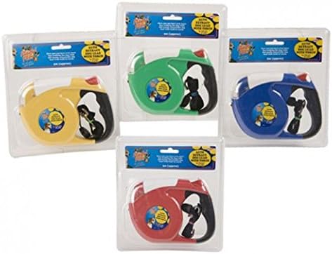 Dog Lead - Auto retract with built in torch