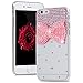 Produktbild SMART LEGEND für iPhone 6 Plus / 6S Plus (5.5") Hülle Glitter Case Hartschale Transparent Schutzhülle Handyhülle Shiny Glanz Sparkle Bling Diamant Strass Tasche Skin Schale Hart PC Hardcase Clear Kristall Handytasche Etui