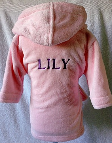 Personalised Childrens Dressing Gown (pink)