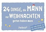 Image de 24 Dinge, die Mann vor Weihnachten getan haben muss: Der Kalender für die Hosentasche