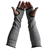 2. flexibilidad para todos, mano derecha o izquierda. Los protectores del brazo del guante son frescos y cómodos de usar, guantes no desechables para una fácil limpieza..